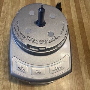 Cuisinart FP-12DC 12-Cup Food Processor BASE MOTOR ONLY EXCELLENT condition
